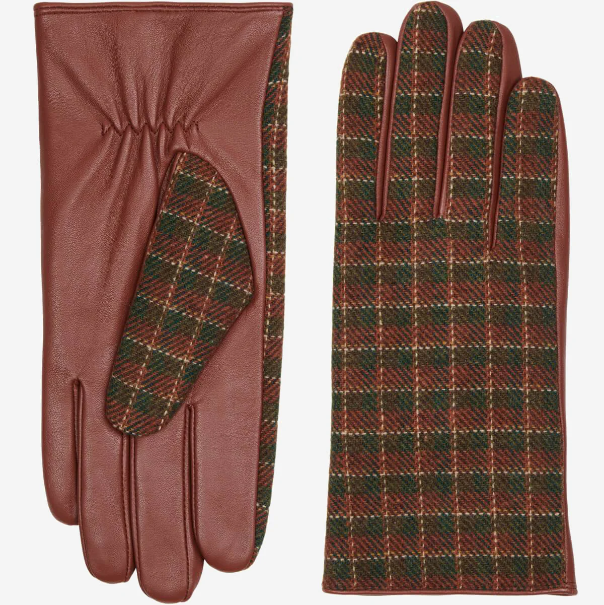 Rosie - Sheepskin leather gloves with fleece lining & touchscreen feature - Image 3