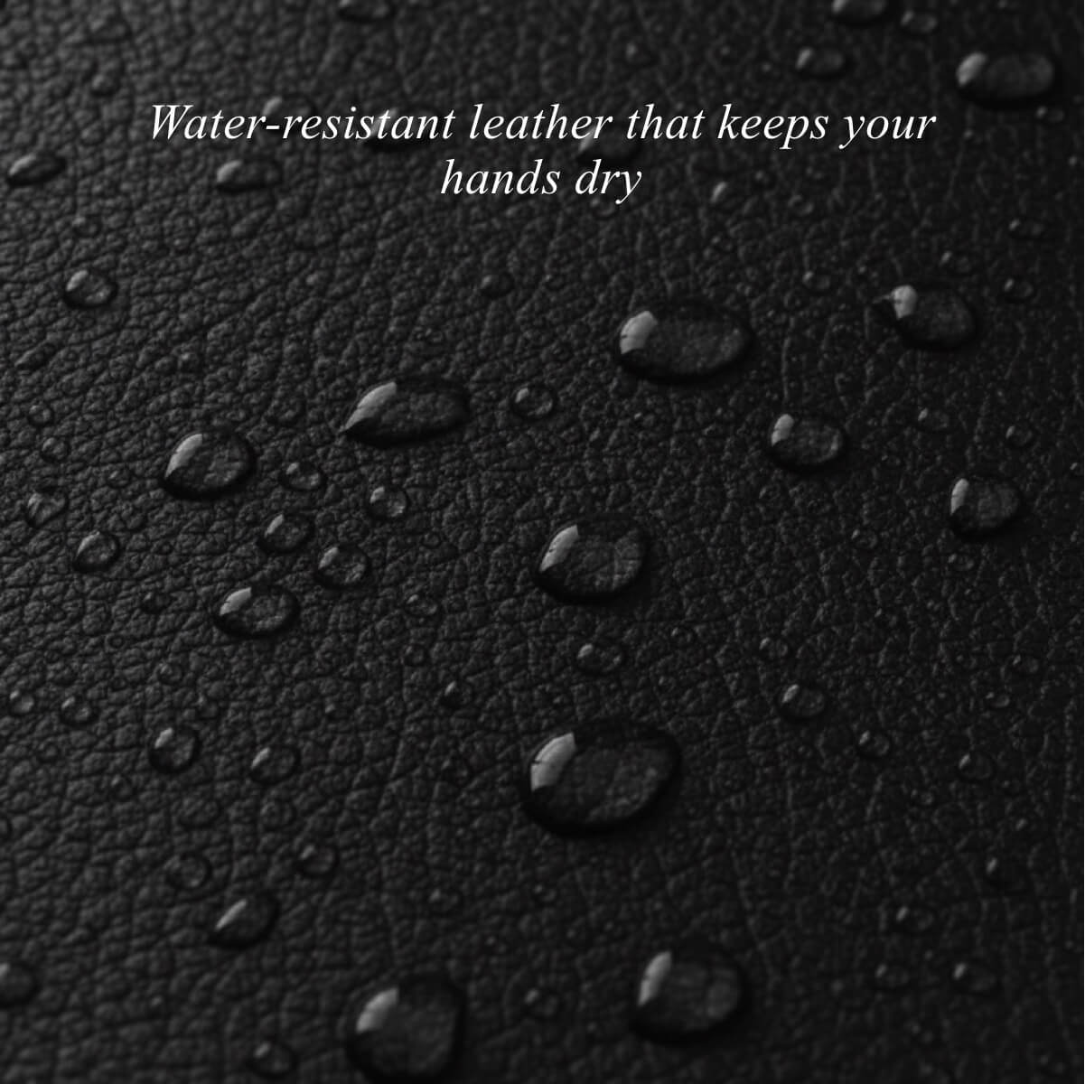 Jaxon (black) - Goatskin leather gloves with luxurious faux fur lining & touchscreen feature - Image 5