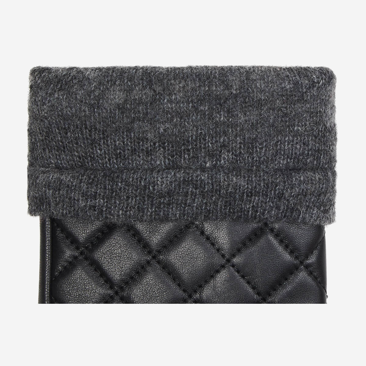 Smith (black) - Sheepskin leather gloves with snaps & touchscreen feature - Image 4