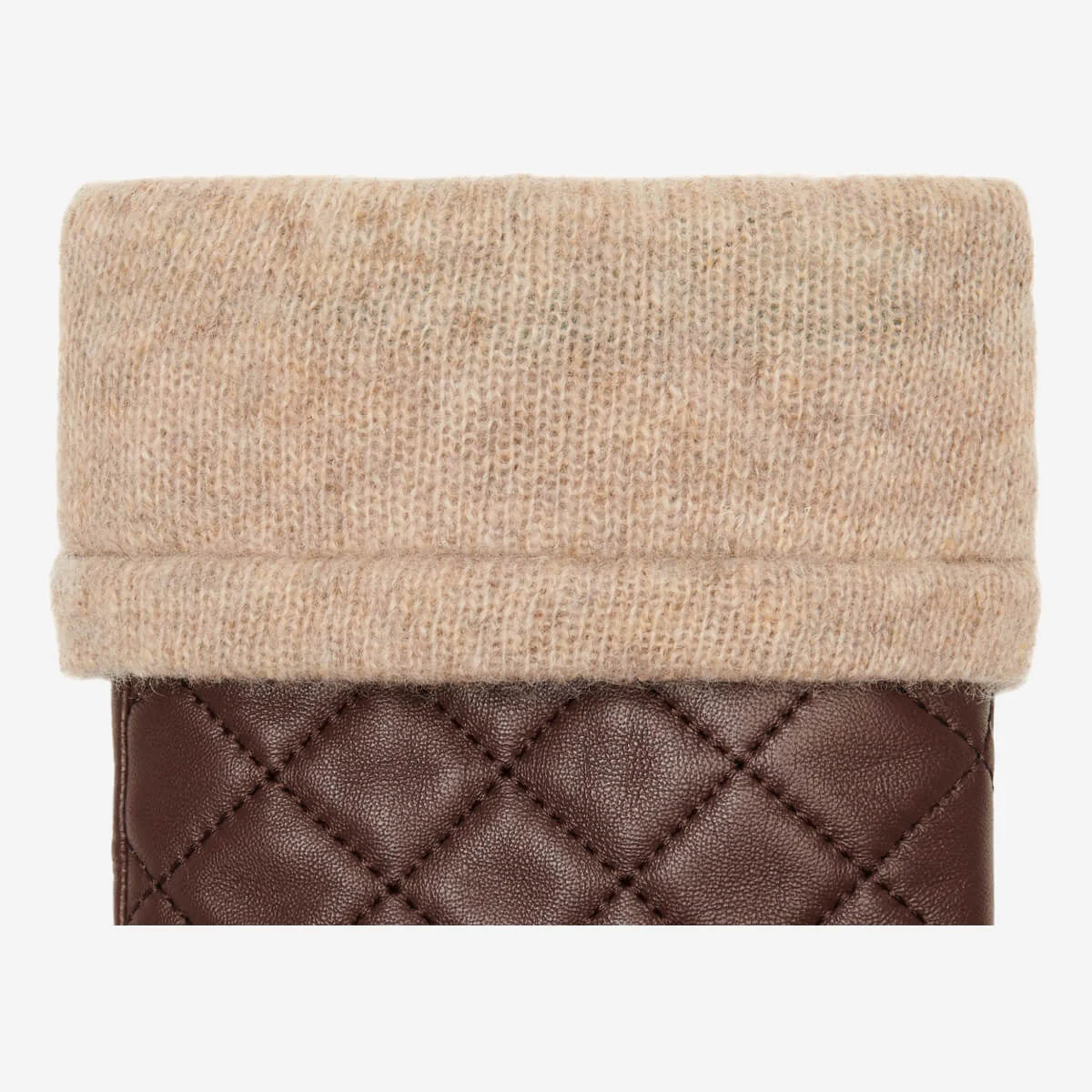Smith (brown) - Sheepskin leather gloves with snap closure & touchscreen feature - Image 4